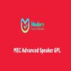 MEC Advanced Speaker GPL Modern Events Calendar