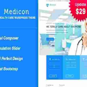 Medicon Theme GPL Health and Medical WordPress Theme