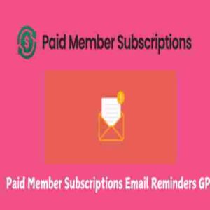Paid Member Subscriptions Email Reminders GPL