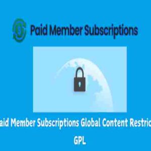 Paid Member Subscriptions Global Content Restriction GPL