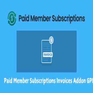 Paid Member Subscriptions Invoices Addon GPL