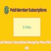 Paid Member Subscriptions Navigation Menu Filtering GPL