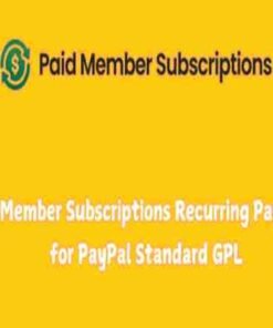 Paid Member Subscriptions Recurring Payments for PayPal Standard GPL