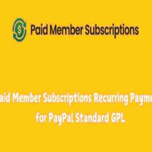 Paid Member Subscriptions Recurring Payments for PayPal Standard GPL