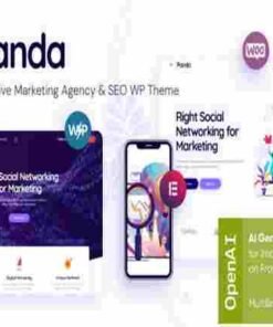 Panda Theme with Lifetime Key Creative Marketing Agency & SEO Theme