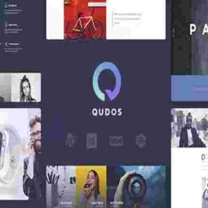 Qudos Theme GPL Creative Portfolio & Agency