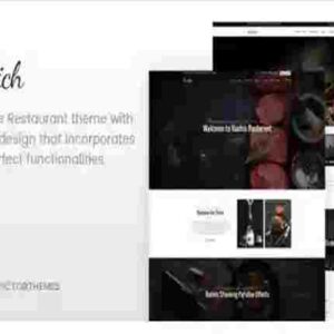 Rodich Theme GPL A Restaurant WordPress Theme