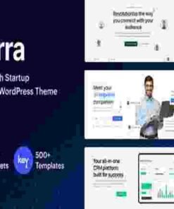 Sierra Theme GPL SaaS & Tech Startup Elementor WordPress Theme