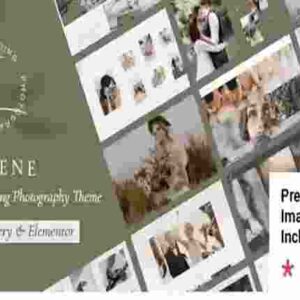 Solene Theme GPL Wedding Photography Theme