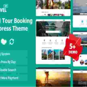 Travel WP Theme GPL Travel Tour Booking WordPress Theme
