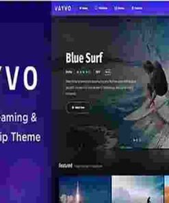 Vayvo Theme GPL Media Streaming & Membership Theme