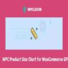 WPC Product Size Chart for WooCommerce GPL