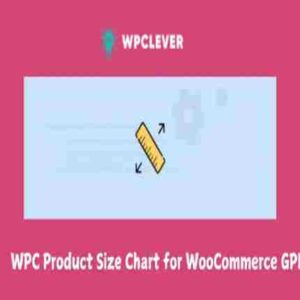 WPC Product Size Chart for WooCommerce GPL