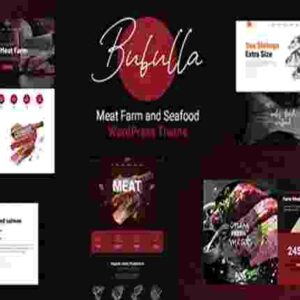 Bubulla Theme GPL Meat Farm & Seafood Store WordPress Theme