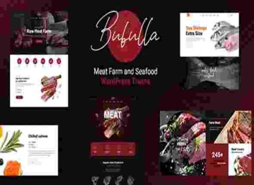 Bubulla Bubulla Theme GPL 1.1 Meat Farm & Seafood Store WordPress Theme - Best ...