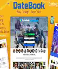 DateBook Theme GPL Dating WordPress Theme