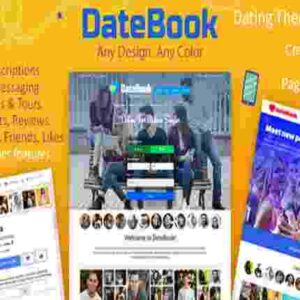 DateBook Theme GPL Dating WordPress Theme
