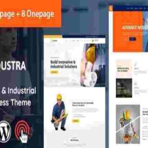 Dustra Theme GPL Factory Industrial & Construction WordPress Theme