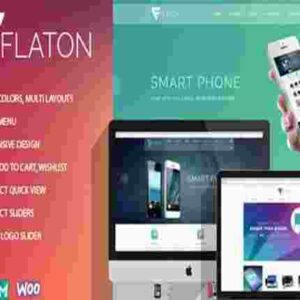Flaton Theme GPL WooCommerce Responsive Digital Theme