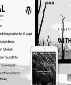 Foreal Theme GPL Director, Writer WordPress Theme