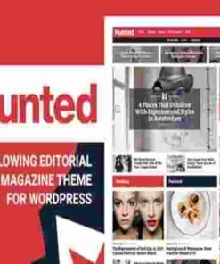 Hunted Theme GPL A Flowing Editorial Magazine