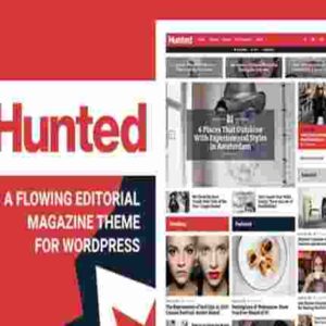 Hunted Theme GPL A Flowing Editorial Magazine