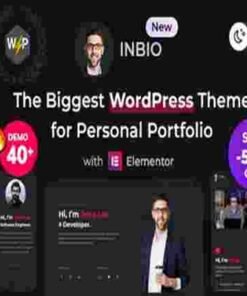 InBio Theme GPL Personal Portfolio Resume Theme