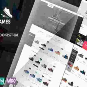 James Theme GPL Responsive WooCommerce Shoes Theme