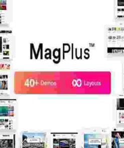 MagPlus Theme GPL Blog, Magazine Elementor WordPress Websites