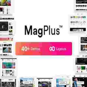 MagPlus Theme GPL Blog, Magazine Elementor WordPress Websites
