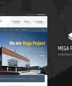 Mega Project Theme GPL Construction Company WP Theme