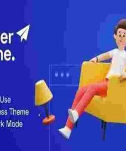 Paper Plane Theme GPL Modern WordPress Blog Theme