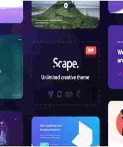Scape Theme GPL Multipurpose WordPress Websites