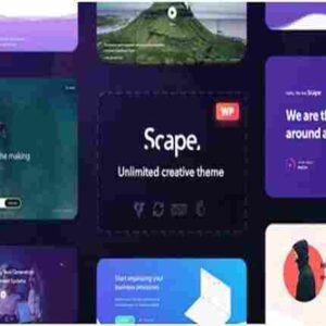 Scape Theme GPL Multipurpose WordPress Websites