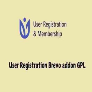 User Registration Brevo addon GPL