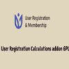 User Registration Calculations addon GPL