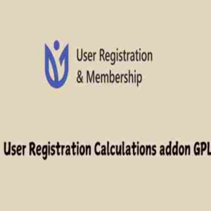User Registration Calculations addon GPL