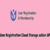 User Registration Cloud Storage addon GPL