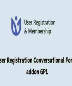 User Registration Conversational Forms addon GPL