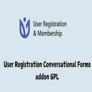 User Registration Conversational Forms addon GPL