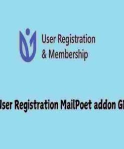 User Registration MailPoet addon GPL
