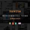 Vanesa Theme GPL Responsive WooCommerce Fashion Theme