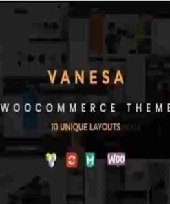 Vanesa Theme GPL Responsive WooCommerce Fashion Theme