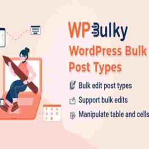 WPBulky GPL WordPress Bulk Edit Post Types