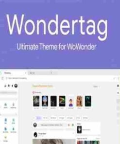 Wondertag Theme GPL The Ultimate WoWonder Theme