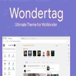 Wondertag Theme GPL The Ultimate WoWonder Theme