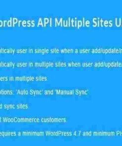 WordPress API Multiple Sites User Sync GPL
