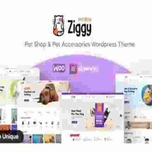 Ziggy Theme GPL Pet Shop WordPress Theme