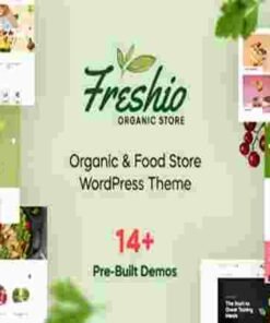 Freshio Theme GPL Organic & Food Store WordPress Theme