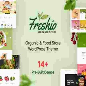 Freshio Theme GPL Organic & Food Store WordPress Theme
